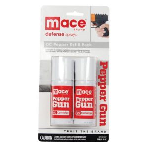 Mace® Pepper Gun Dual Pack OC Refill