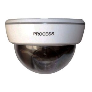 Dummy Dome White Camera with LED