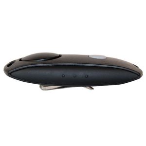 Black Mini Personal Alarm with LED flashlight