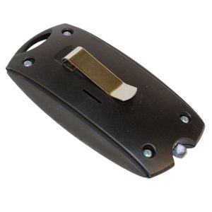 Black Mini Personal Alarm with LED flashlight