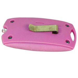Pink Mini Personal Alarm with LED flashlight