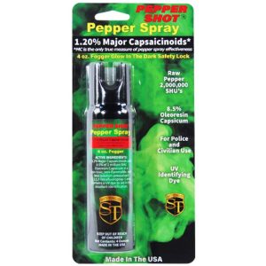 Pepper Shot® 1.2% MC 4 oz Pepper Spray Fogger