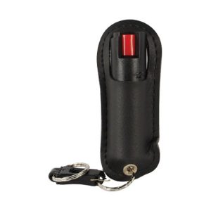 Pepper Shot® 1.2% MC ½ oz Pepper Spray Black Halo Holster