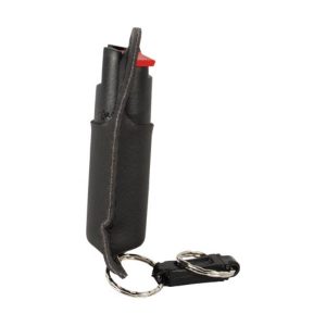 Pepper Shot® 1.2% MC ½ oz Pepper Spray Black Halo Holster