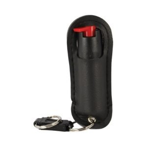 Pepper Shot® 1.2% MC ½ oz Pepper Spray Black Halo Holster