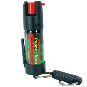 Pepper Shot® 1.2% MC ½ oz Pepper Spray Belt Clip & Quick Release Key Chain