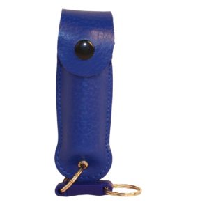 Pepper Shot® 1.2% MC ½ oz Pepper Spray Blue Soft Holster