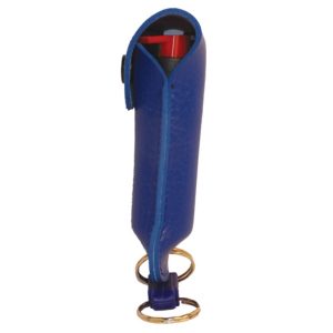 Pepper Shot® 1.2% MC ½ oz Pepper Spray Blue Soft Holster