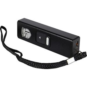 Slider Mini Black Stun Gun USB Port
