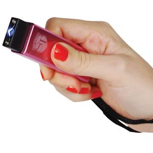 Slider Mini Pink Stun Gun USB Port