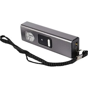 Slider Mini Silver Stun Gun USB Port