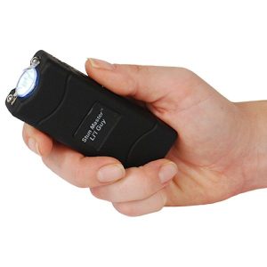 Lil Guy Black Stun Gun With Flashlight