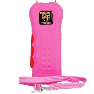 Trigger 18 Million volt Pink Stun Gun with Disable Pin