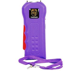 Trigger 18 Million volt Purple Stun Gun with Disable Pin