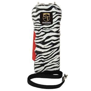 Trigger 18 Million volt Zebra Stun Gun with Disable Pin