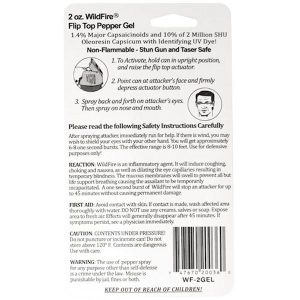 Wildfire™ 2 oz Flip Top Pepper Gel