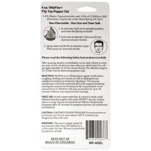 Wildfire™ 4 oz Flip Top Pepper Gel