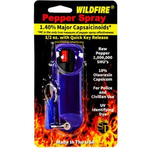 WildFire™ Pepper Spray ½ oz Blue Halo Holster