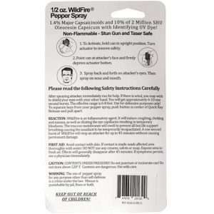 WildFire™ Pepper Spray ½ oz Blue Halo Holster