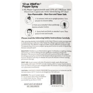 Wildfire™ Pepper Spray ½ oz Blue Hard Case