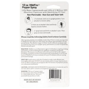 Wildfire™ Pepper Spray ½ oz Red Hard Case