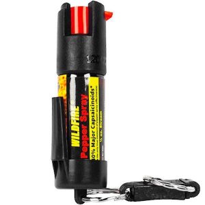 Wildfire™ ½ oz Pepper Spray with Belt Clip & Quick Release Key Chain