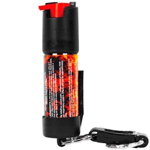 Wildfire™ ½ oz Pepper Spray with Belt Clip & Quick Release Key Chain