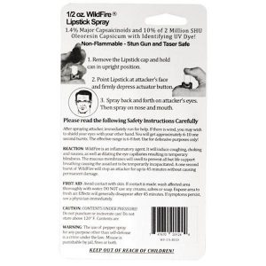 WildFire™ Red Lipstick Pepper Spray
