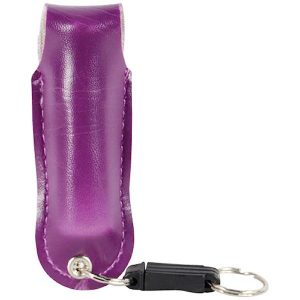 Wildfire™ Pepper Spray ½ oz Purple Rhinestone Holster
